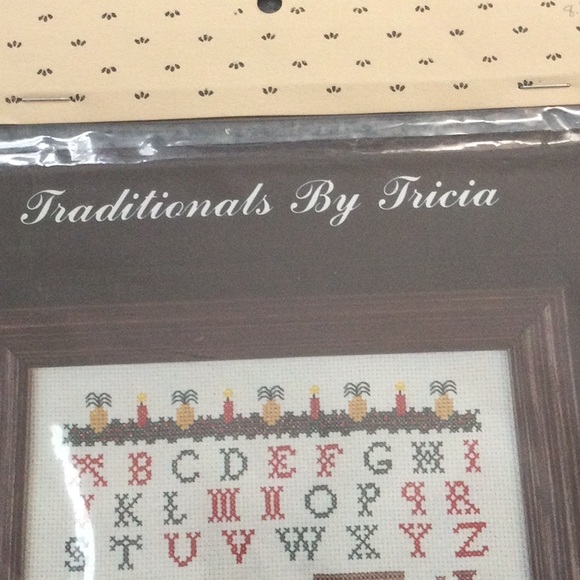 🎄Christmas Village Cross Stitch sampler 1980 in original package never used. - Picture 4 of 6